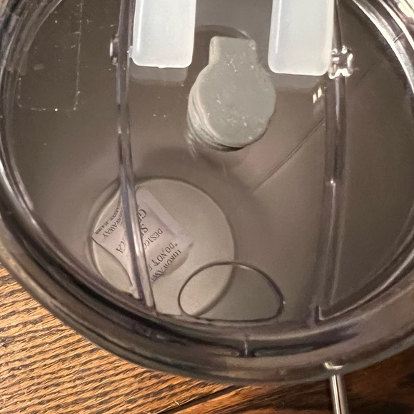 Hydrangeas wave 30 oz new wit tag 2 ways to drink from cup or straw - Picture 6 of 10